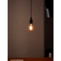 Eglo LEDE27 Lichtbron / Glas amber Ø 95 mm Hot