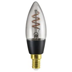 Eglo LEDE14 Lichtbron / glas gestoomd zwart-transparant Ø 35 mm Hot