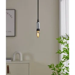 Eglo LEDE14 Lichtbron / glas gestoomd zwart-transparant Ø 35 mm Hot