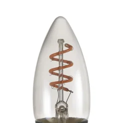 Eglo LEDE14 Lichtbron / glas gestoomd zwart-transparant Ø 35 mm Hot