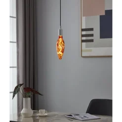 Eglo LEDE27 Lichtbron / Glas koperkleuren Ø 78 mm Outlet