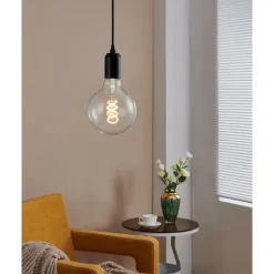 Eglo LEDE27 Lichtbron / Glas helder Ø 125 mm Outlet