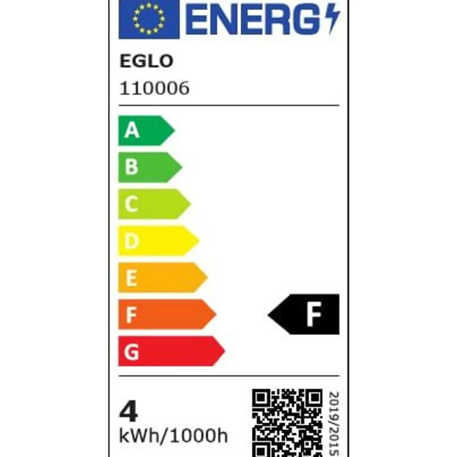 Eglo LEDE27 Lichtbron / Glas helder Ø 45 mm New
