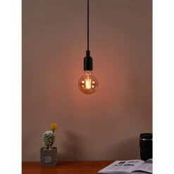 Eglo LEDE27 Lichtbron / Glas amber Ø 95 mm Discount