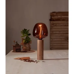 Eglo LEDE27 Lichtbron / Glas cognac Ø 190 mm Sale