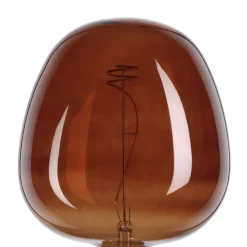 Eglo LEDE27 Lichtbron / Glas cognac Ø 190 mm Sale