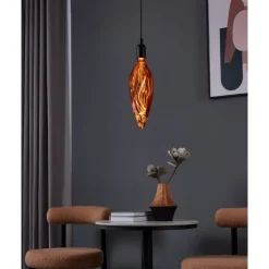 Eglo LEDE27 Lichtbron / Glas koperkleuren Ø 117 mm New