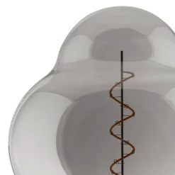 Eglo LEDE27 Lichtbron / Glas zwart-transparant Ø 200 mm Clearance