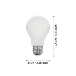 Eglo LEDE27 Lichtbron / Glas opaal Ø 60 mm Sale
