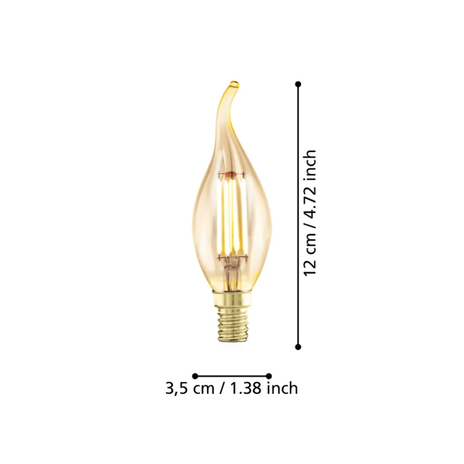 Eglo LEDE14 Lichtbron / Glas amber Ø 35 mm Best