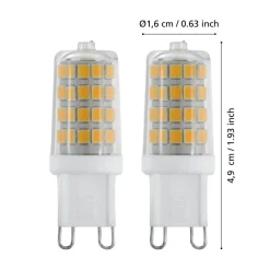 Eglo LEDG9 Lichtbron / Kunststof transparant Ø 16 mm