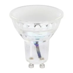 Eglo LEDGU10 Lichtbron / Glas satijn Ø 50 mm Best