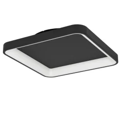 Eglo LORETELLO Wand-/plafondlamp kunststof, staal zwart H: 75 mm New