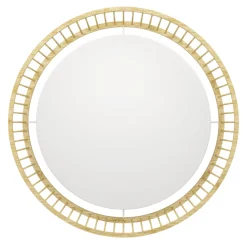 Eglo LUPPINERIA Plafondarmaturen hout, staal bruin, wit / Kunststof wit H: 95 mm | Ø 450 mm