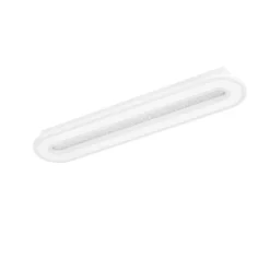 Eglo MACCHIONI Plafondarmaturen staal, kunststof wit / kunststof met kristaleffect wit H: 45 mm Outlet