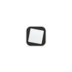 Eglo MACCHIONI Wandlamp staal, kunststof zwart, wit / kunststof met kristaleffect wit Discount