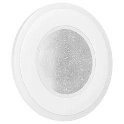 Eglo MACCHIONI Wandlamp staal, kunststof wit / kunststof met kristaleffect wit Ø 200 mm New