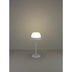 Eglo MEGGIANO Tafellampen Kunststof grijs / Kunststof wit H: 320 mm | Ø 150 mm