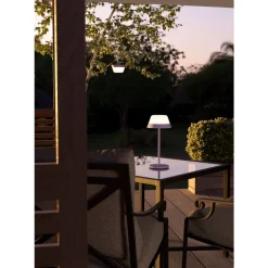 Eglo MEGGIANO Tafellampen Kunststof lila / Kunststof wit H: 320 mm | Ø 150 mm Online