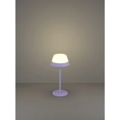 Eglo MEGGIANO Tafellampen Kunststof lila / Kunststof wit H: 320 mm | Ø 150 mm Online