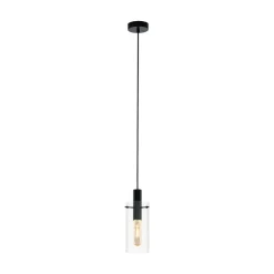Eglo Montefino Hanglamp Zwart E27 1x60W Clearance