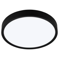 Eglo MUSURITA Plafondarmaturen kunststof, staal zwart / Kunststof wit H: 75 mm | Ø 440 mm Online