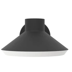 Eglo NINNARELLA Wandlamp staal zwart / Kunststof wit H: 110 mm Clearance