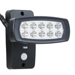 Eglo PALIZZI Wandlamp Kunststof zwart / Kunststof transparant H: 145 mm Sale