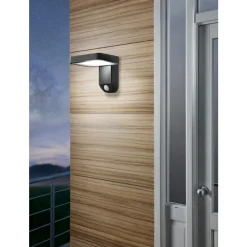 Eglo PASTION Wandlamp Kunststof zwart H: 120 mm Hot