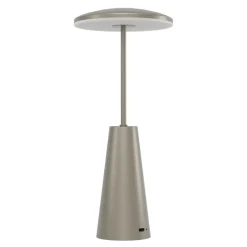 Eglo PICCOLA Tafellampen staal donker brons / Kunststof wit H: 280 mm | Ø 130 mm Hot