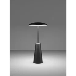 Eglo PICCOLA Tafellampen staal zwart / Kunststof wit H: 280 mm | Ø 130 mm New