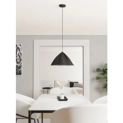 Eglo PODERE hanglamp staal zwart H: 1100 mm | Ø 425 mm Sale