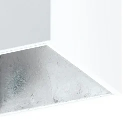 Eglo POLASSO Plafondarmaturen aluminium, kunststof wit, zilver H: 120 mm Outlet