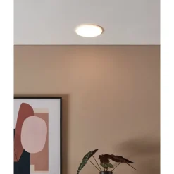 Eglo RAPITA inbouwarmatuur aluminium wit / Kunststof wit H: 20 mm | Ø 155 mm Hot