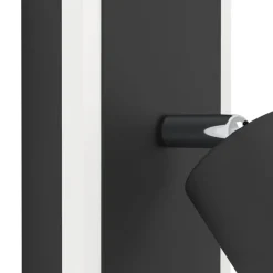 Eglo RIMBOCCHI 1 spot staal zwart / Kunststof satijn H: 140 mm Discount