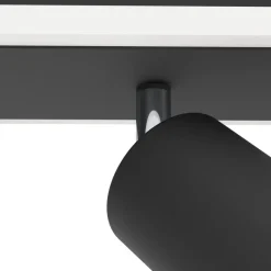 Eglo RIMBOCCHI 1 spot staal zwart / Kunststof satijn H: 140 mm Hot