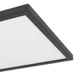 Eglo ROVITO Plafondarmaturen Kunststof zwart / Kunststof wit H: 30 mm