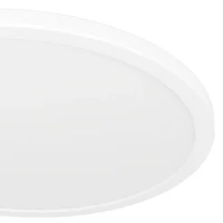 Eglo ROVITO Plafondarmaturen Kunststof wit / Kunststof wit H: 30 mm | Ø 389 mm Outlet