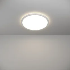 Eglo ROVITO Plafondarmaturen Kunststof wit / Kunststof wit H: 30 mm | Ø 389 mm Outlet