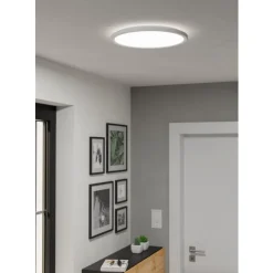 Eglo ROVITO Plafondarmaturen Kunststof wit / Kunststof wit H: 30 mm | Ø 389 mm Outlet