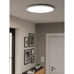 Eglo ROVITO-Z Plafondarmaturen Kunststof wit / Kunststof wit H: 32 mm | Ø 500 mm