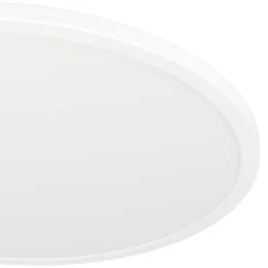 Eglo ROVITO-Z Plafondarmaturen Kunststof wit / Kunststof wit H: 32 mm | Ø 500 mm