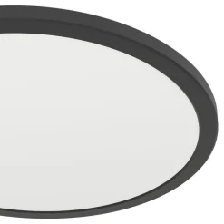 Eglo ROVITO-Z Plafondarmaturen Kunststof zwart / Kunststof wit H: 30 mm | Ø 389 mm Sale