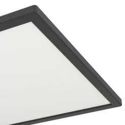 Eglo ROVITO-Z Plafondarmaturen Kunststof zwart / Kunststof wit H: 30 mm Hot