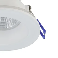 Eglo SALABATE inbouwarmatuur aluminium wit / Glas helder Ø 88 mm New