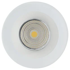 Eglo SALABATE inbouwarmatuur aluminium wit / Glas helder Ø 88 mm New