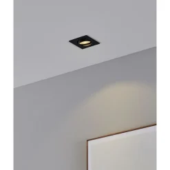 Eglo SALICETO inbouwarmatuur aluminium zwart / Glas helder, wit H: 42 mm Sale