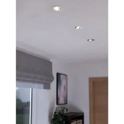 Eglo SALICETO inbouwarmatuur aluminium nikkel-mat H: 42 mm | Ø 88 mm