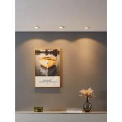 Eglo SALICETO inbouwarmatuur aluminium wit H: 42 mm | Ø 88 mm