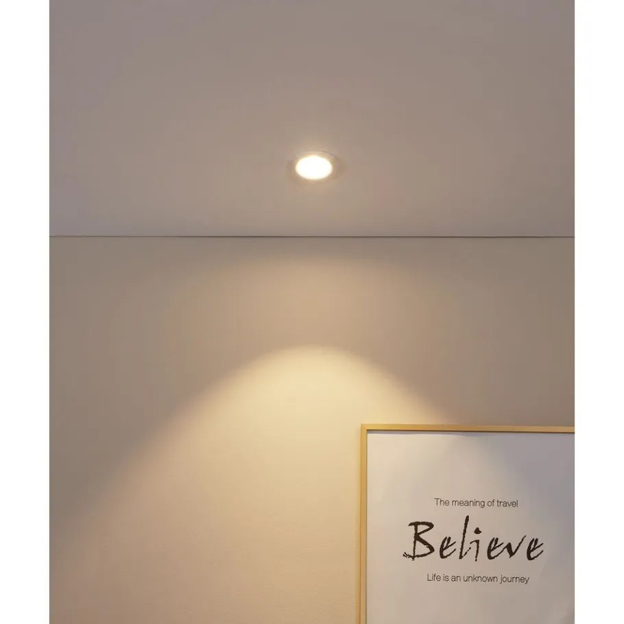 Eglo SALICETO inbouwarmatuur aluminium wit H: 42 mm | Ø 88 mm Online